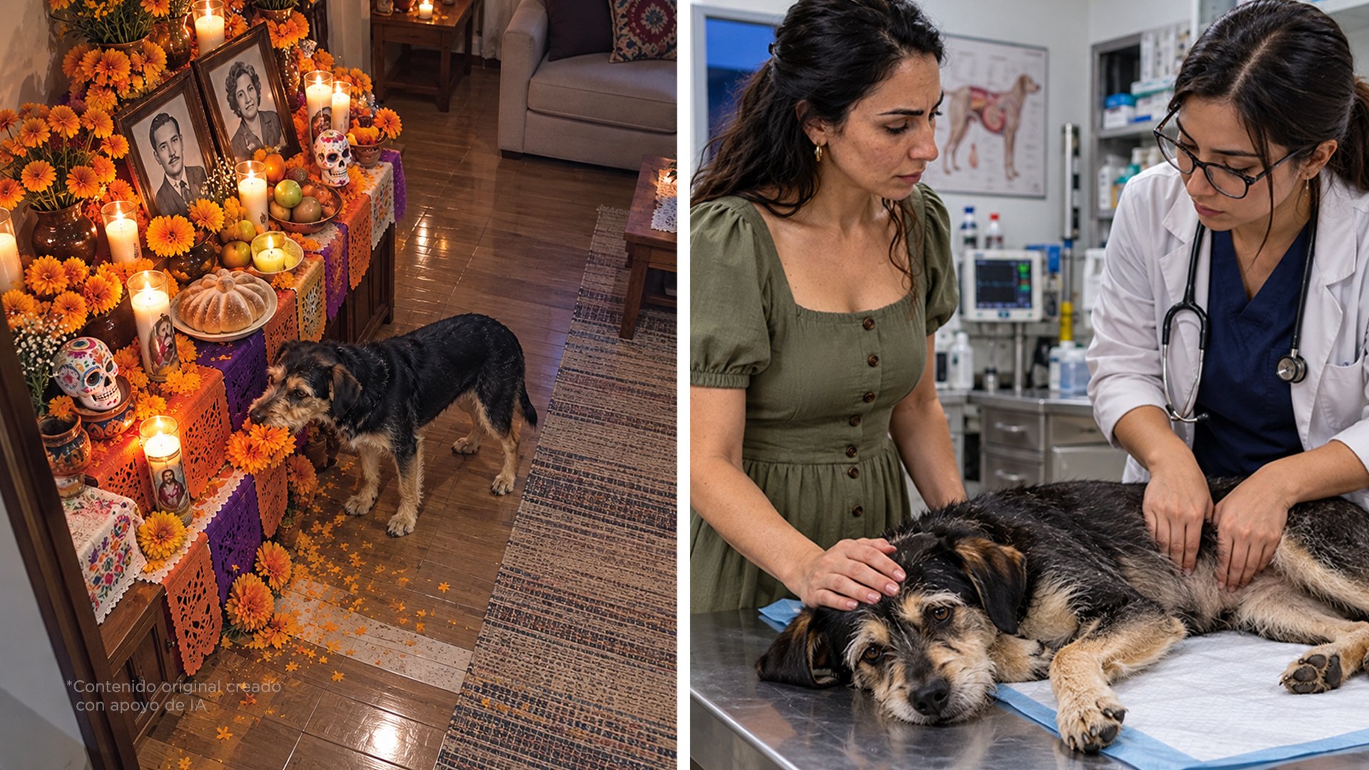 ¿La flor de cempasúchil es tóxica para tu perro? Lo peligroso de la ofrenda es otra cosa