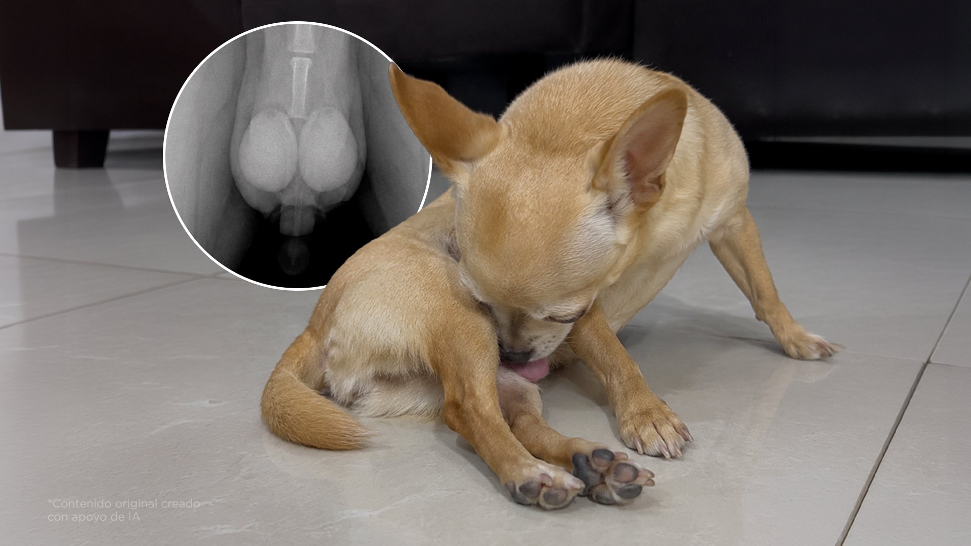 Si a tu perro le sale algo por los genitales, debes revisar 3 cosas