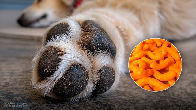 ¿Por qué las patas de tu perro huelen a Cheetos?