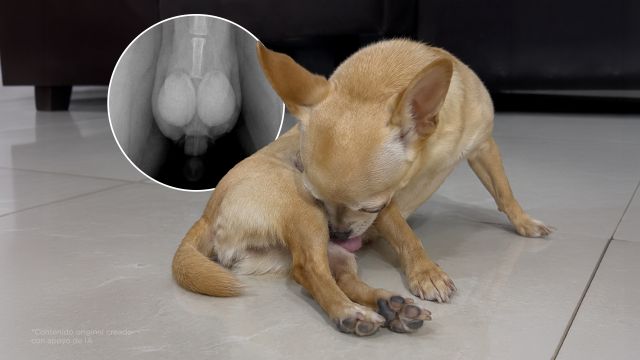 Si a tu perro le sale algo por los genitales, debes revisar 3 cosas