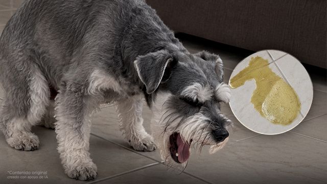 Si tu perro vomita espuma amarilla en la mañana, tienes que saber esto