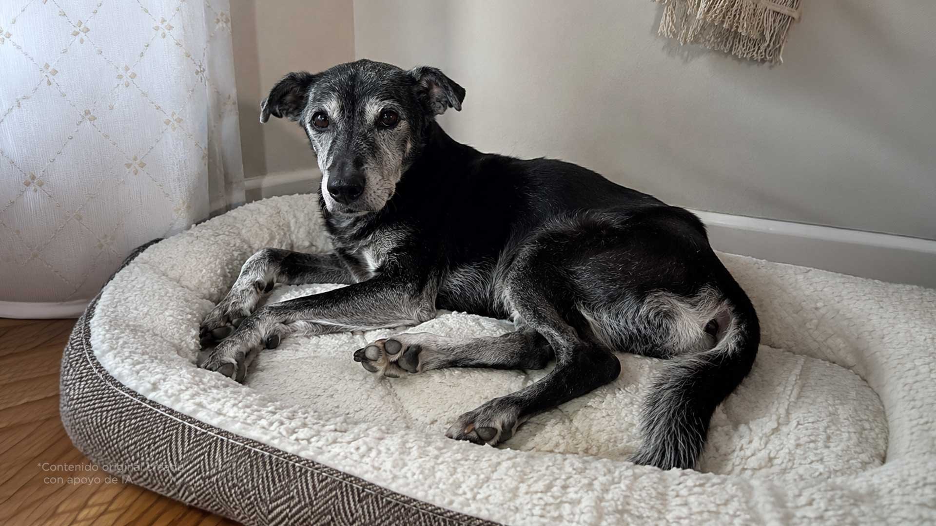 ¿Tu perro ya es viejito? 5 cuidados que ahora necesita